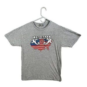 ALABAMA CONCERT SHIRT GRAY SIZE M